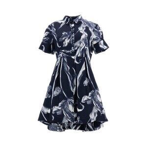 Erdem Short Sleeve Mini Shirt Dress - NWT